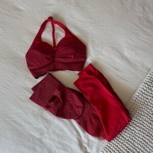 BuffBunny Red Sports Bra